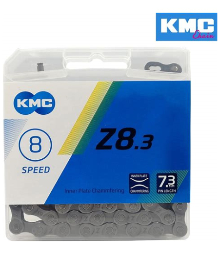 Kette 7/8-fach Z8.3 si/grau