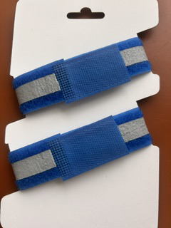 Reflexband farbig paarweise