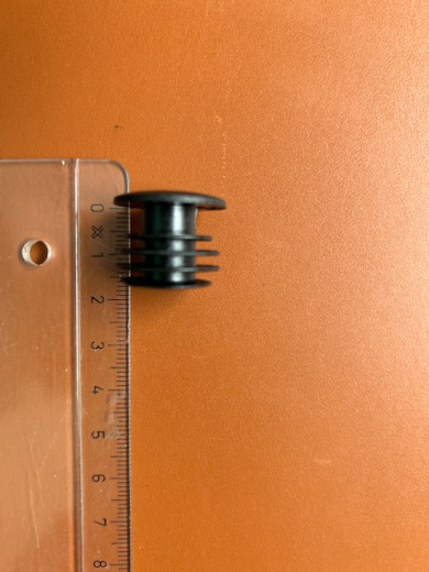 Lenkerendstopfen Kunststoff schwarz