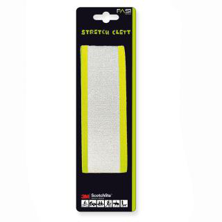 Reflexband Stretch Breit gelb