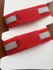 Reflexband farbig paarweise