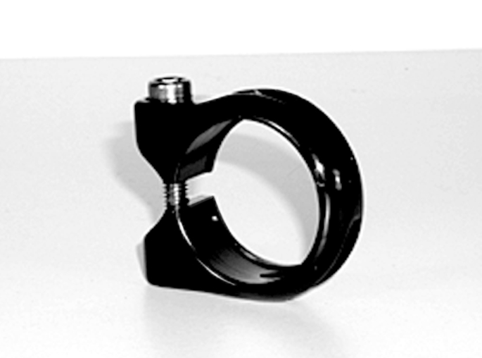 Klemmring m. Schraube SCHWARZ - 31.8